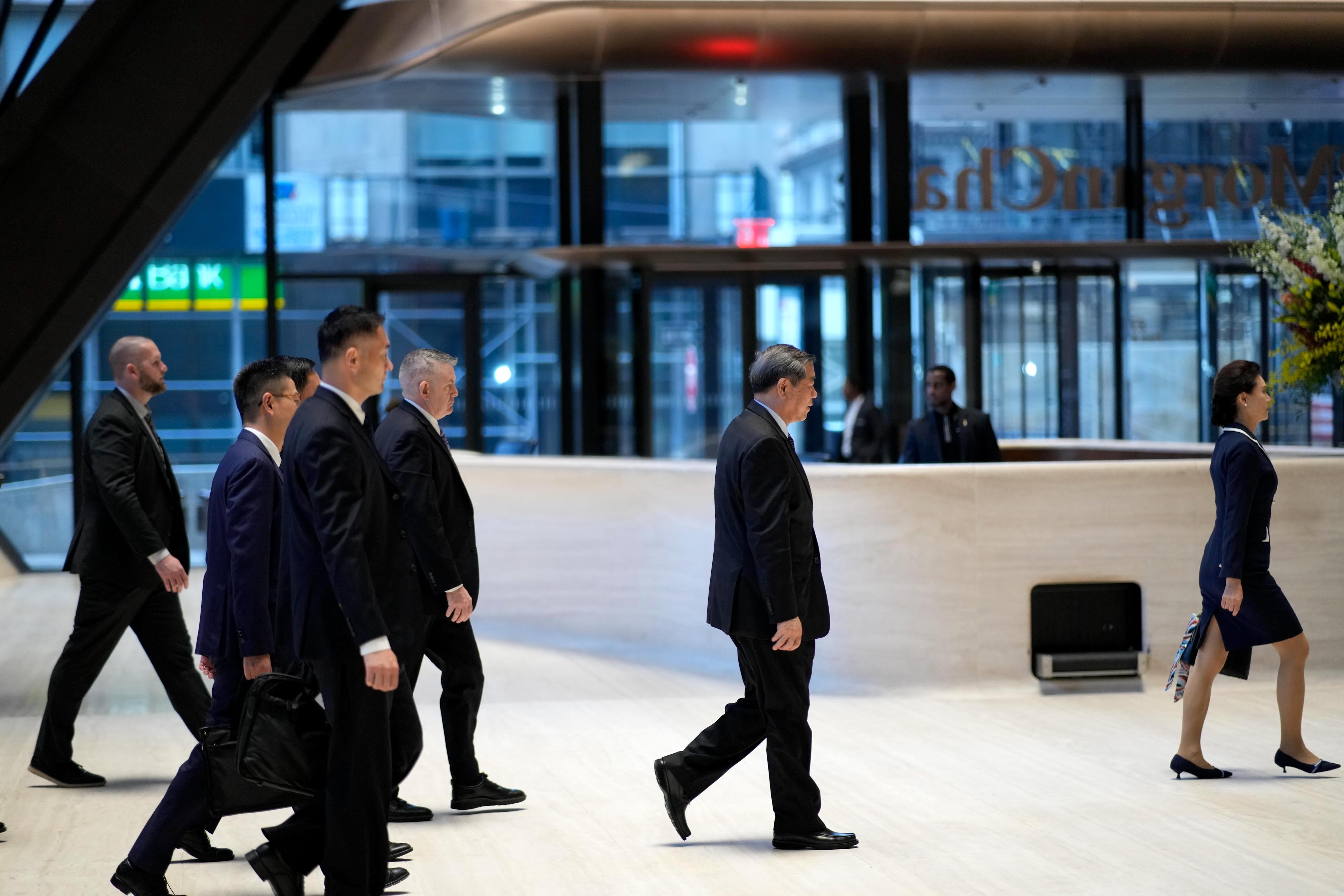 Treasury Secretary Bessent Meets With Chinese Vice Premier He Lifeng In New York City