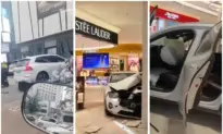 Man Crashes Car Into Shopping Mall in China, Injuring 2