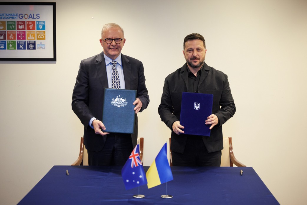 Cover image for Australia Pledges Another $60 Million of Aid to Ukraine