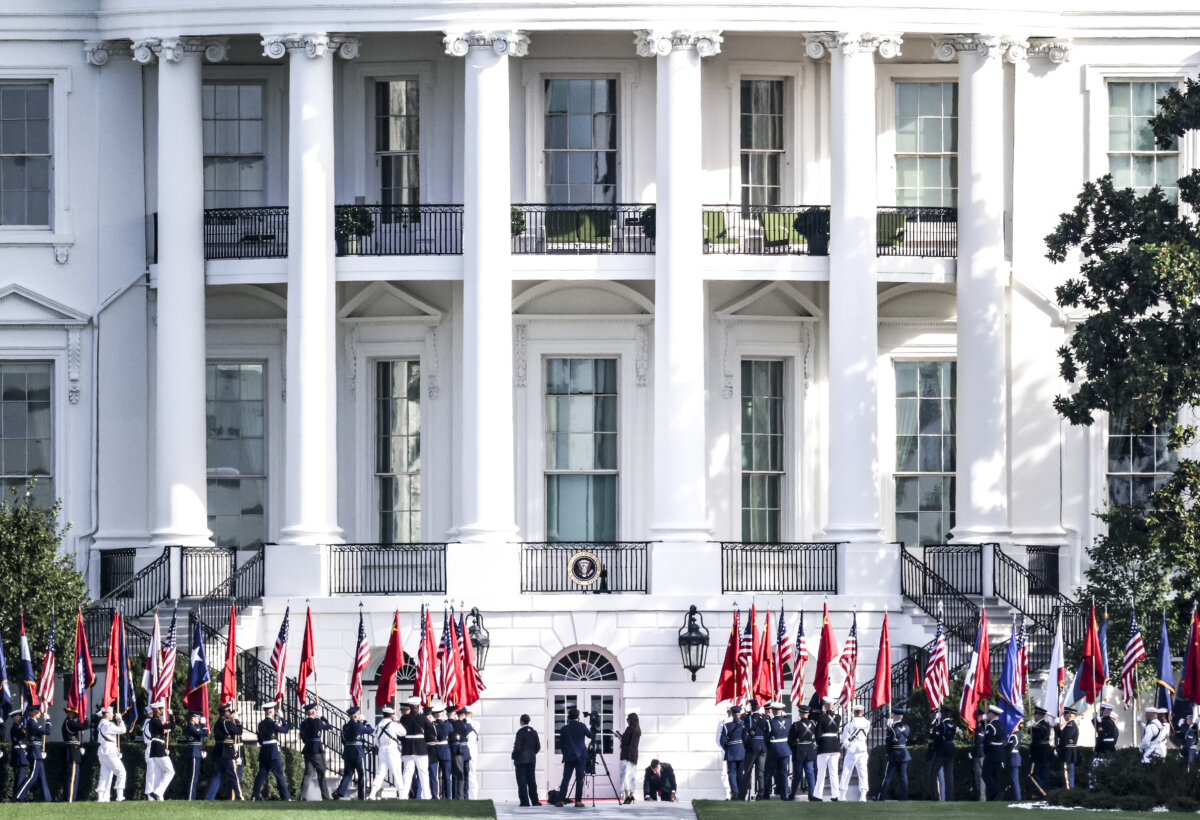The White House in Washington on Sept. 24, 2026. (Win McNamee/Getty Images)