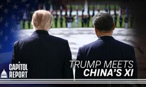 Trump Meets Xi for Trade, AI Talks Amid Human Rights Protests