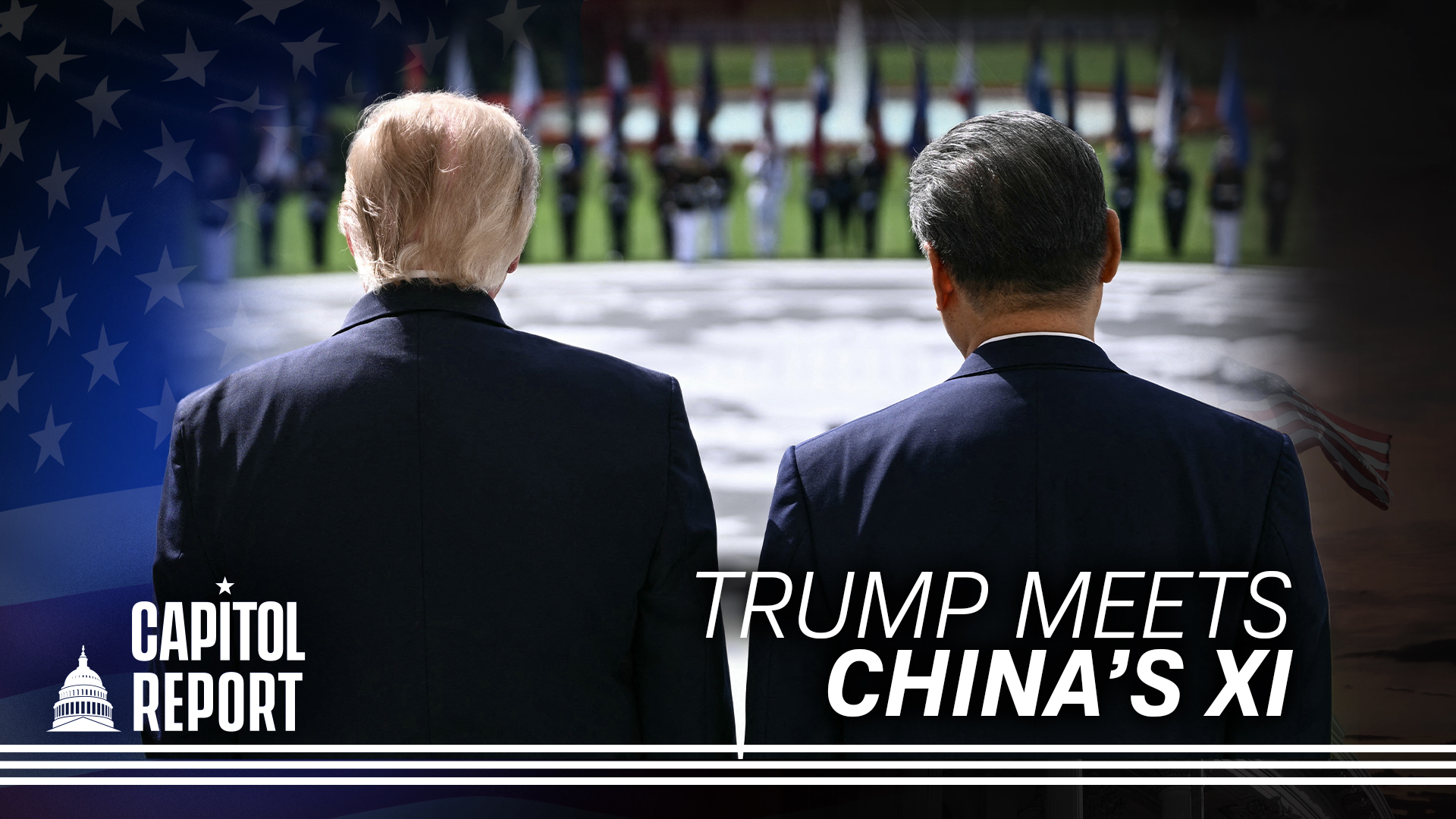Trump Meets Xi for Trade, AI Talks Amid Human Rights Protests