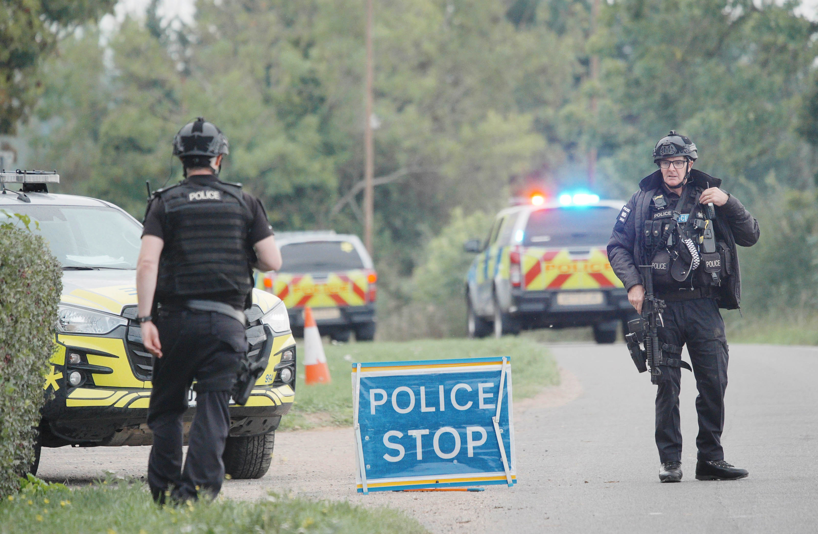 Britain Explosives Arrests