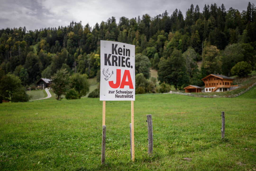 Cover image for Swiss Voters Reject Proposal to Tighten Neutrality Rules