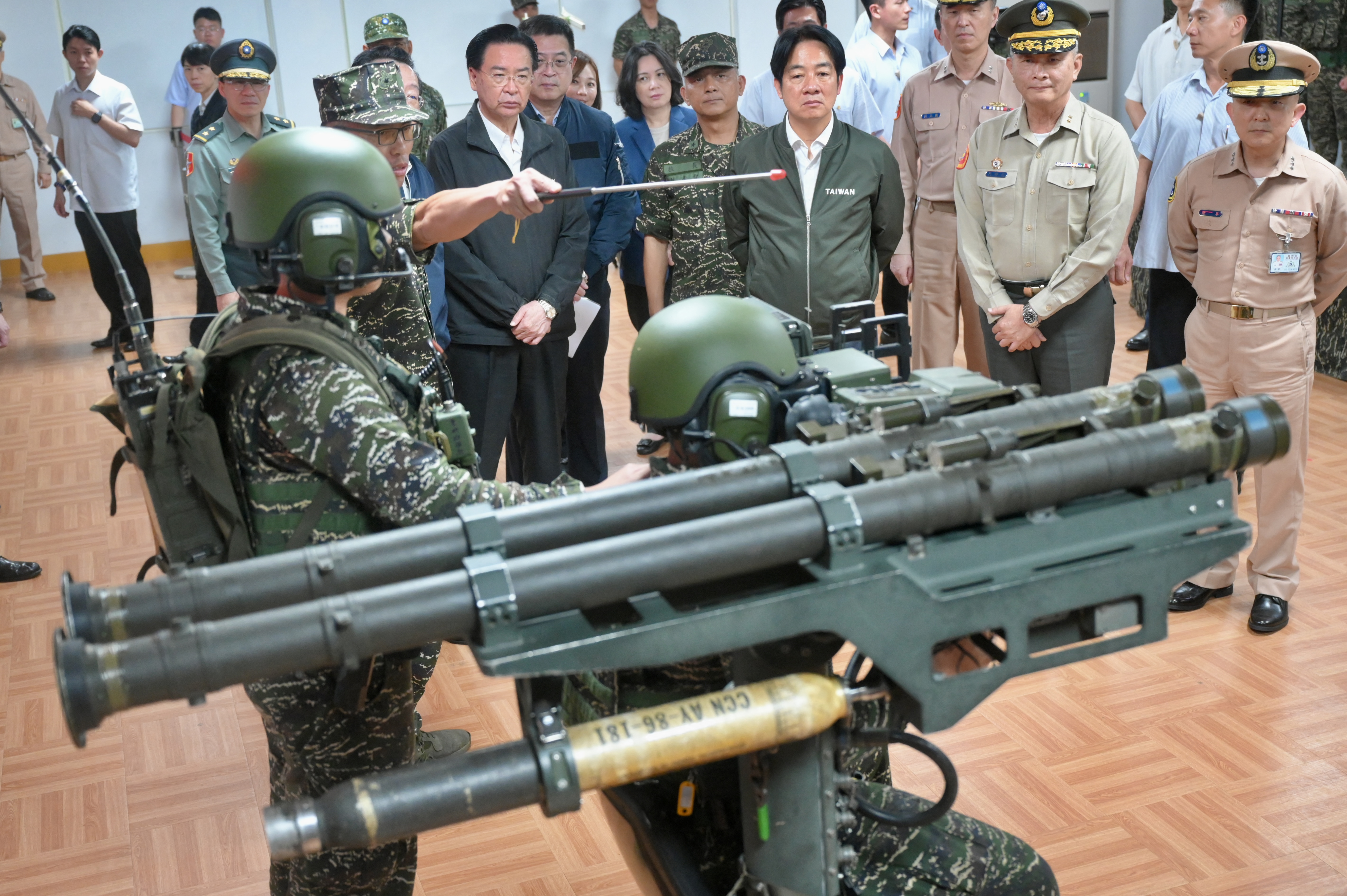 TOPSHOT-TAIWAN-CHINA-POLITICS-MILITARY
