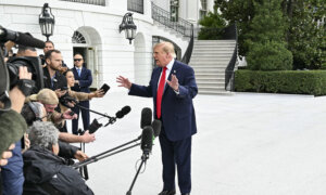 Trump Departs White House