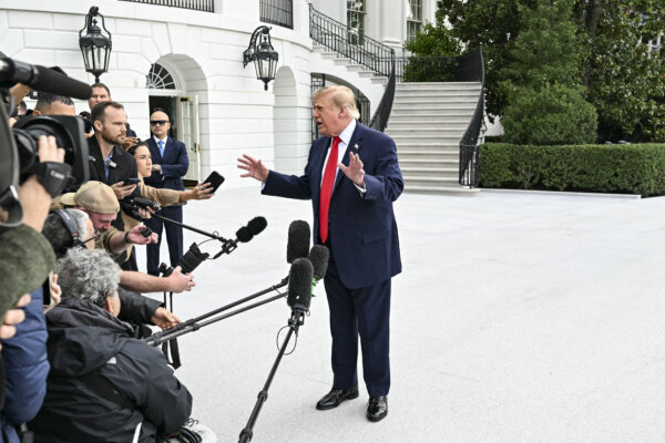 Trump Departs White House