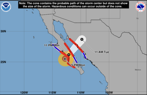 Hurricane Polo Set to Make Landfall in Mexico