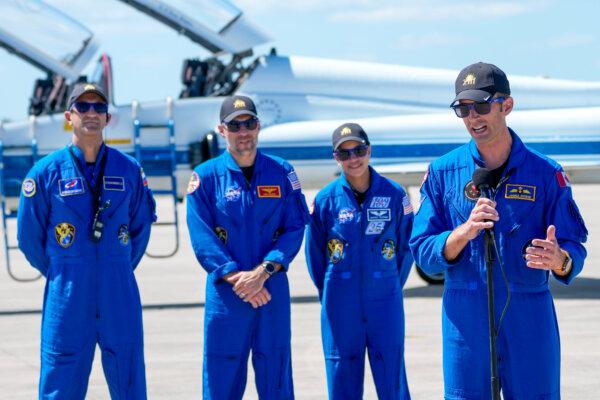 NASA’s SpaceX Crew-12 Astronauts Discuss Mission After Return to Earth