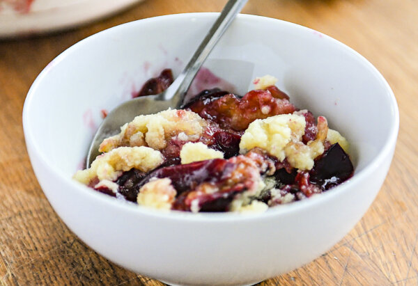 Tis the Season for This Crumble—If You Can Find Plums