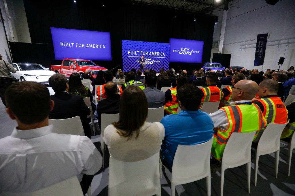 Ford Announces Plans For New Electric-Vehicle Battery Plant