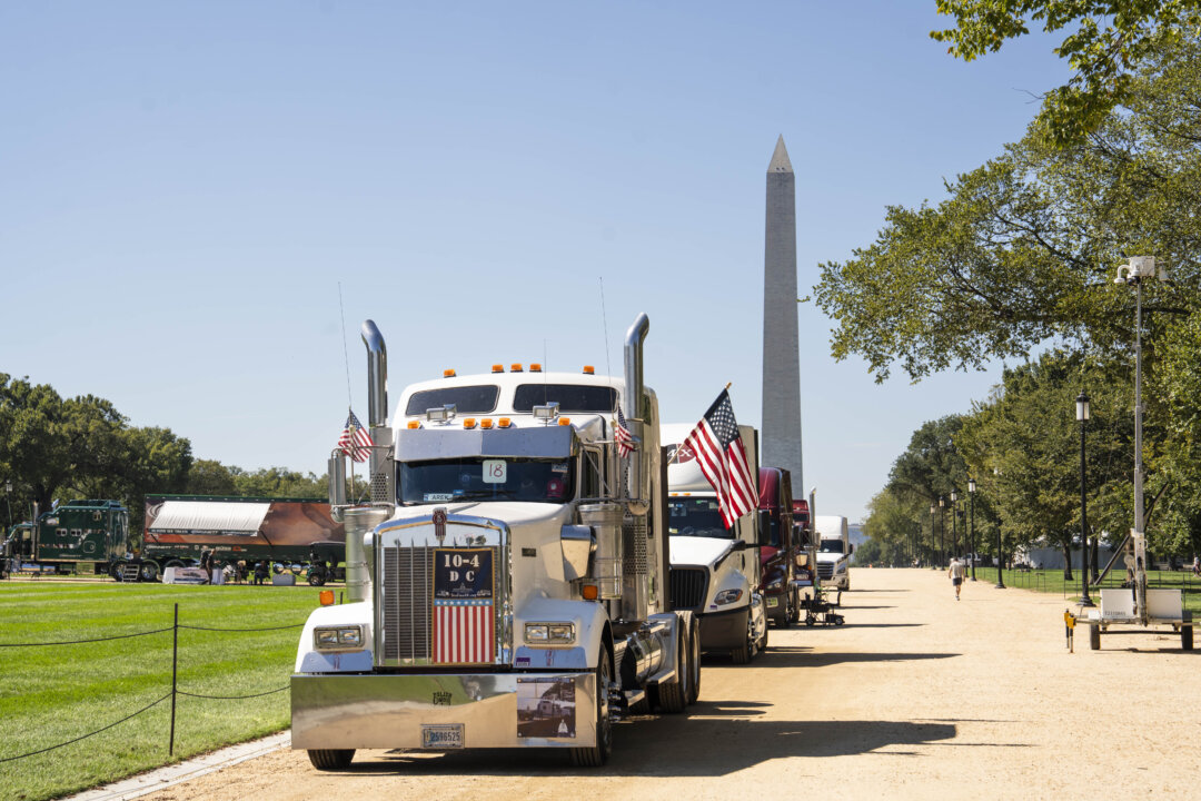 Trucker Convoy in DC Seeks to Highlight Rising Diesel Prices
