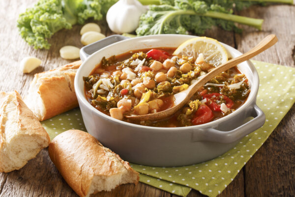 Cozy Chickpea, Tomato, and Kale Stew Makes Weeknights Easier