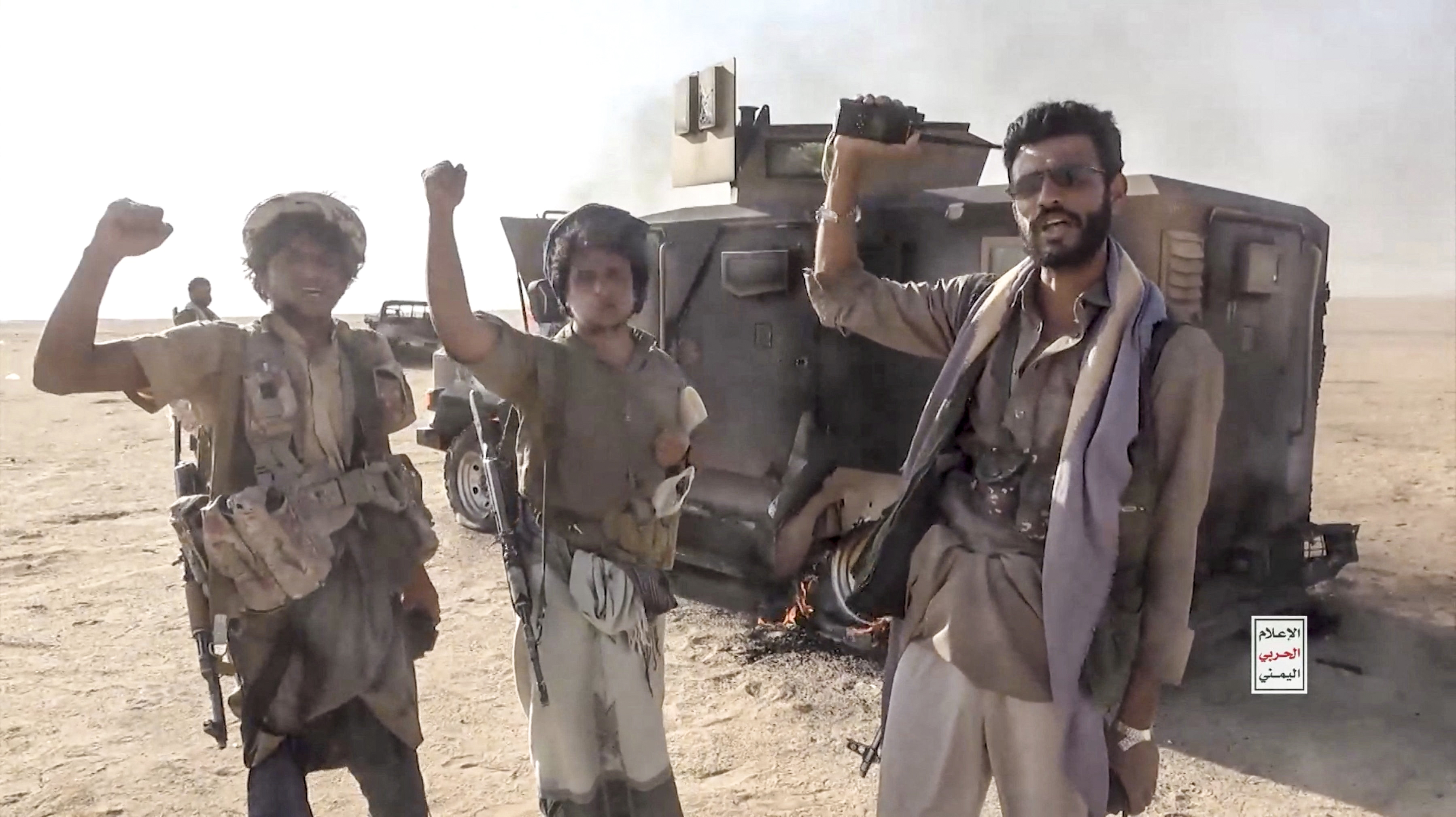 Battle between Iran-aligned Houthi fighters and Saudi backed forces in al Jawf governate