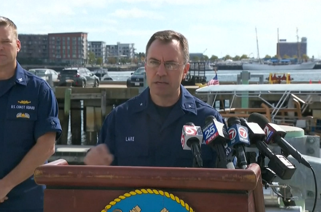 REPLAY: US Coast Guard Gives Update on Search for 6 Missing People After Aircraft Debris Found Off Nantucket