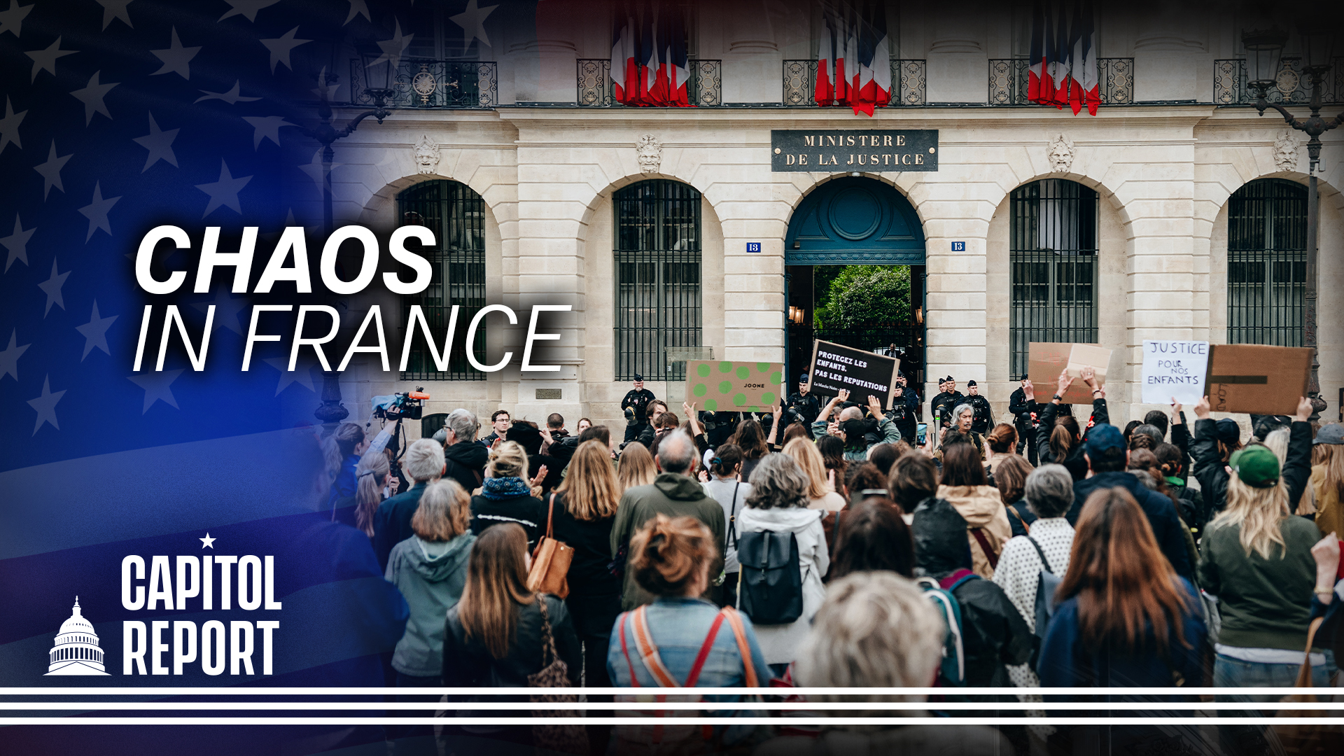 Mass School Protests Erupt Across France; Trump Unveils $6.6 Billion Military Shipyard