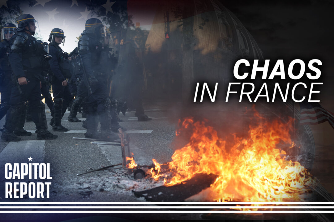Mass School Protests Erupt Across France; Trump Unveils $6.6 Billion Military Shipyard