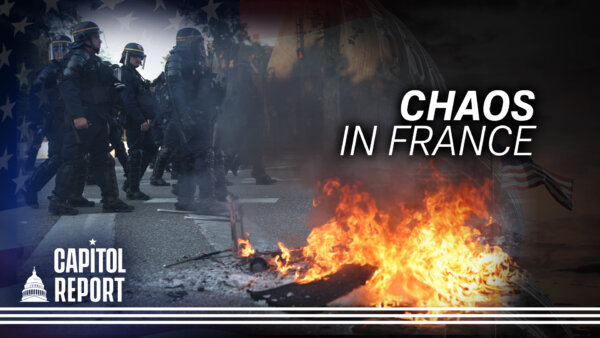 Mass School Protests Erupt Across France; Trump Unveils $6.6 Billion Military Shipyard