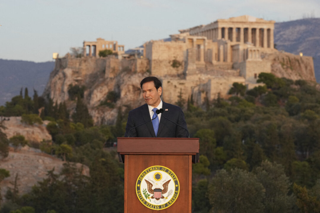 In Athens, Rubio Warns Western Nations Face a Choice Between Sovereignty and Servitude