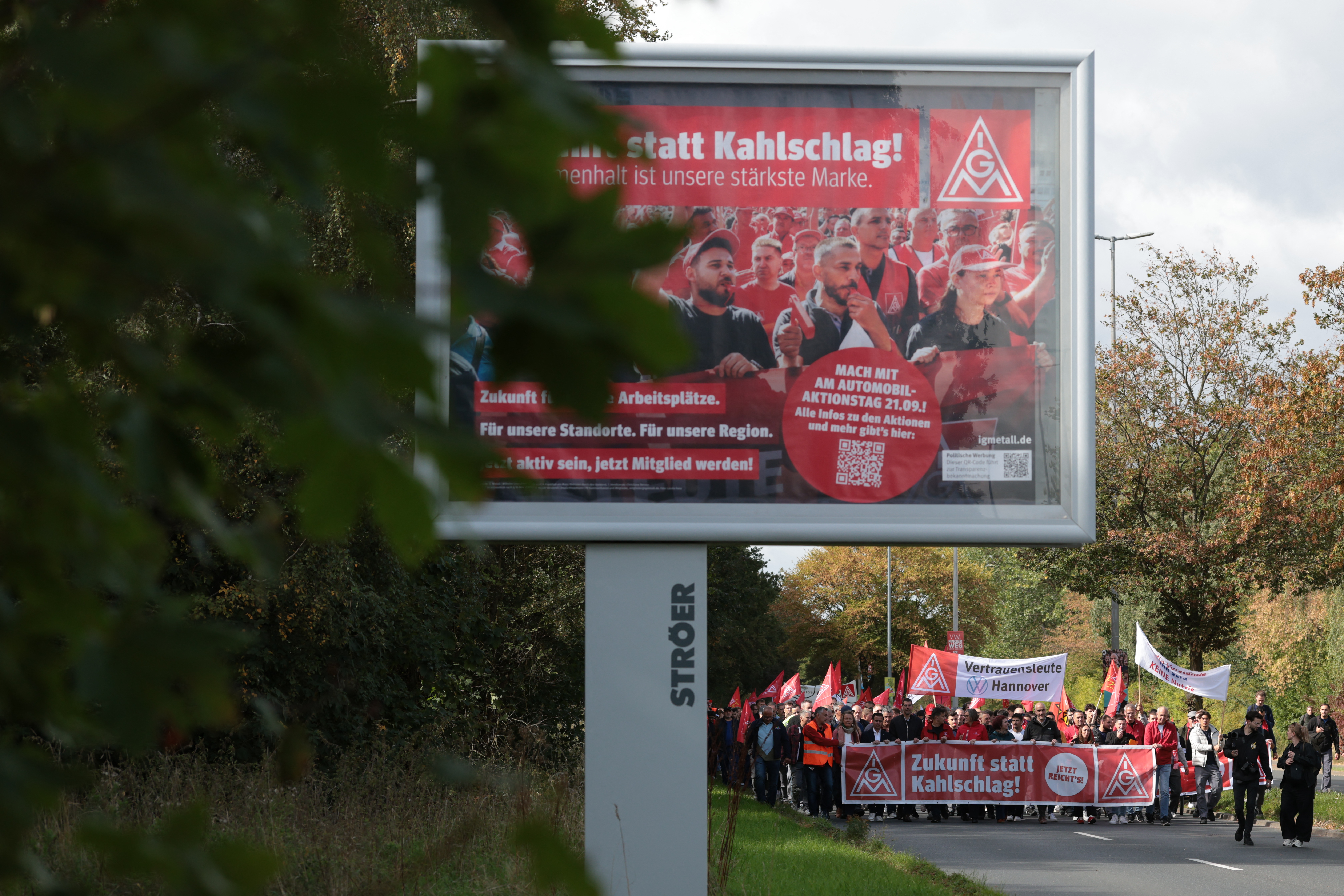 GERMANY-ECONOMY-LABOUR-UNIONS-PROTEST
