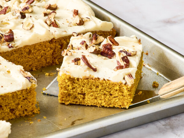 Pumpkin Sheet Cake Feeds a Crowd With Almost No Fuss