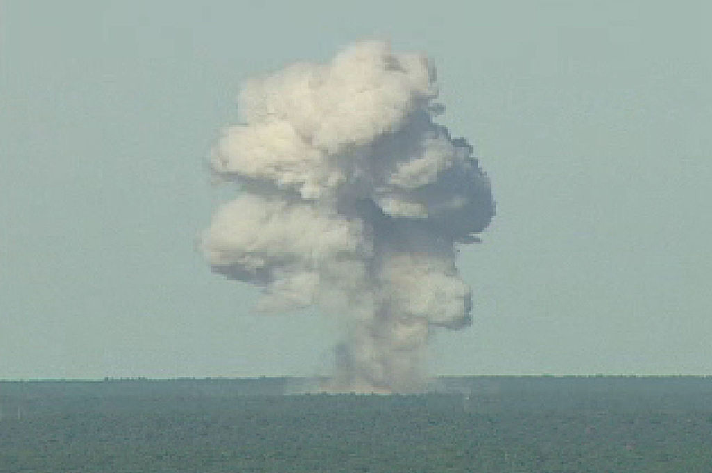 Air Force Explodes MOAB Bomb In Florida