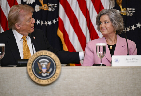 Trump Denies Reports He’s Looking to Replace Chief of Staff Susie Wiles
