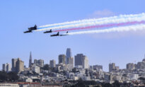 America in Photos: Patriots Jet Team Airshow, Columbus Day, and Pumpkin World Championship