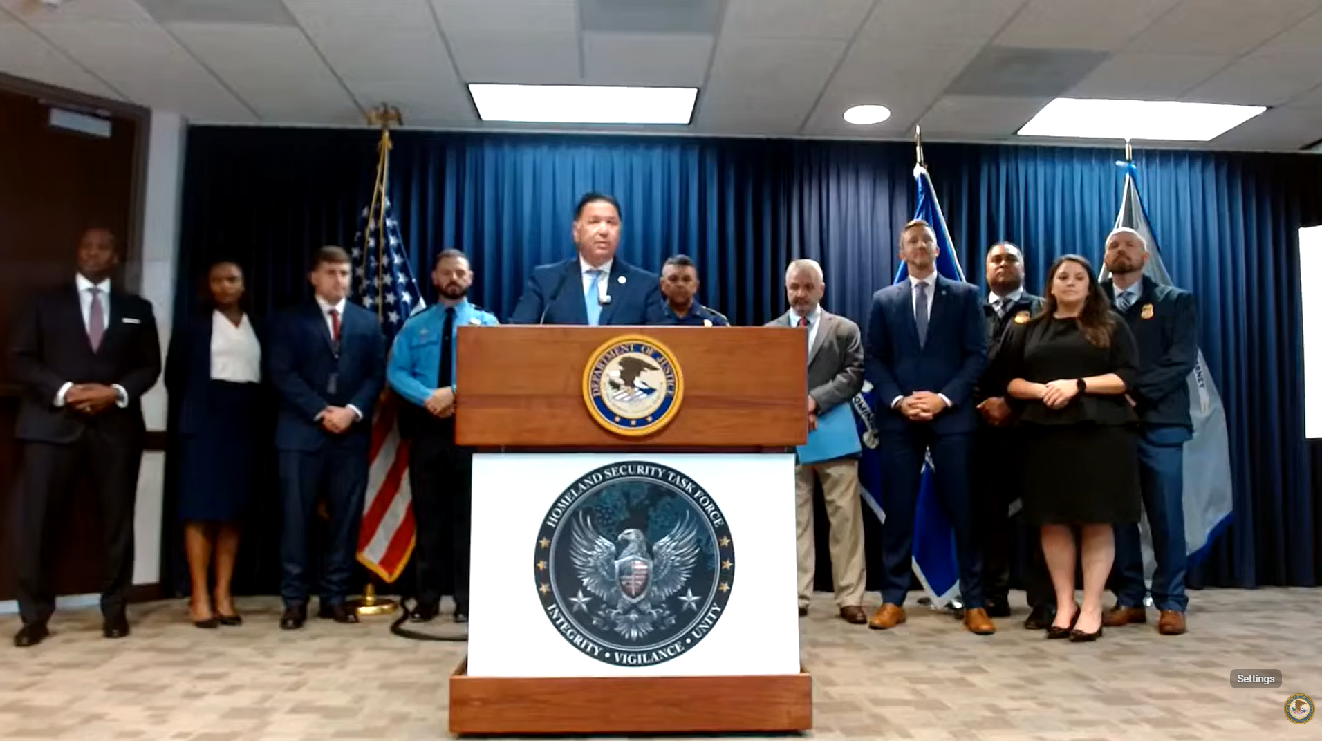 REPLAY: Eastern District of Louisiana Gives Update on Drug Trafficking Crackdown