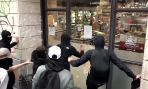Milan Police Clash With Rioters Amid Looting