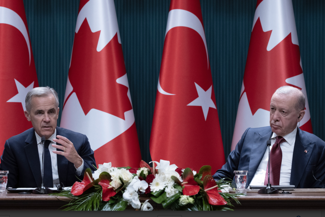 Carney Announces Strategic Partnership With Turkey on Trade, Defence