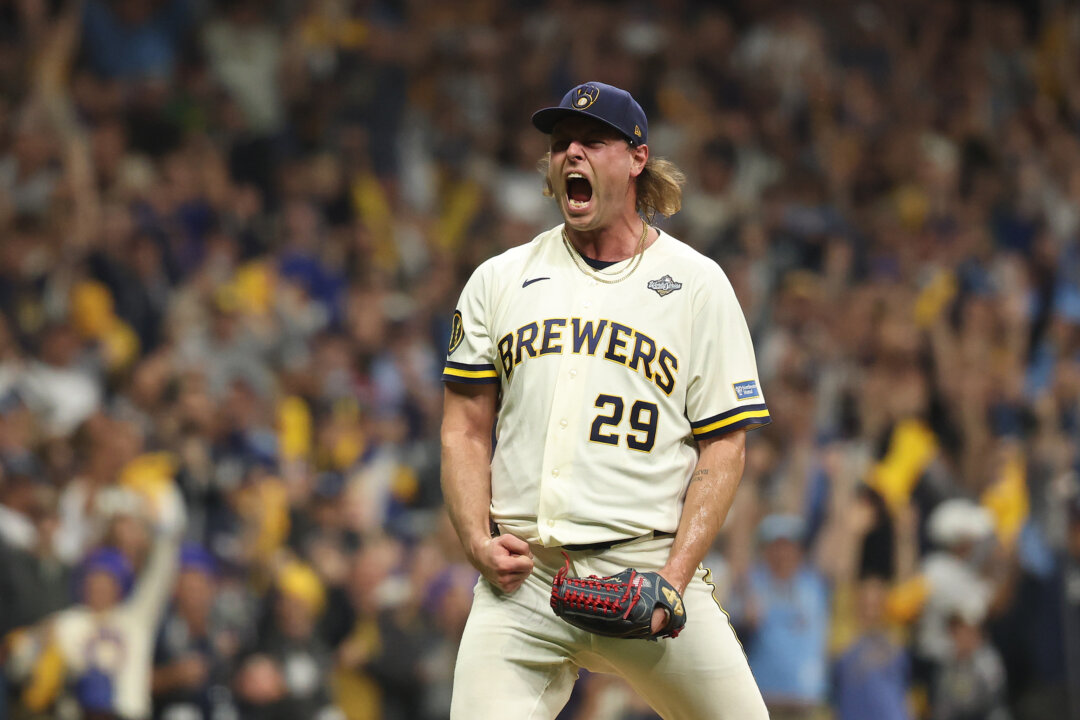 Brewers Hold Off Rays Twice to Win First World Series Game in 44 Years