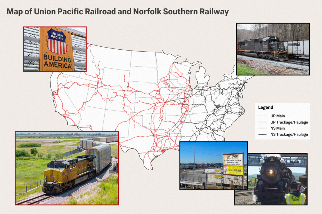 As Railroad Giants Merge, Unions on Opposite Sides of the Track