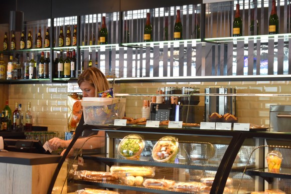 A patisserie displaying an array of French and local pastries. (Susan Korah)