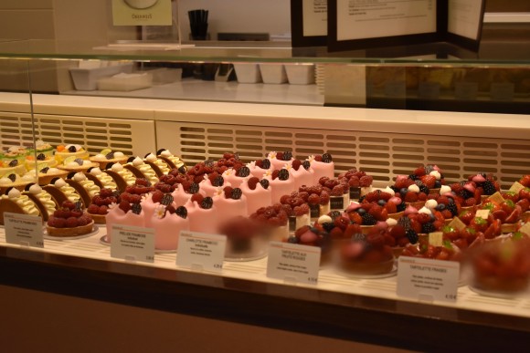 Delis like this sell high-quality foods and wines. (Susan Korah)