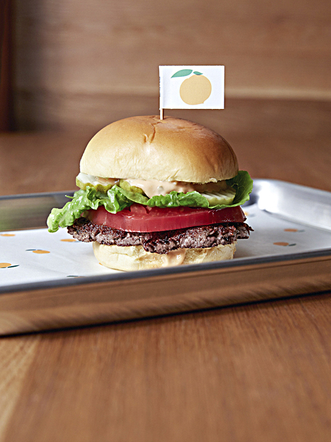The Impossible Burger at Momofuku Nishi. (Courtesy of Impossible Foods)