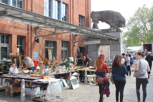 Flea market in Schanzenviertel. (Wibke Carter)