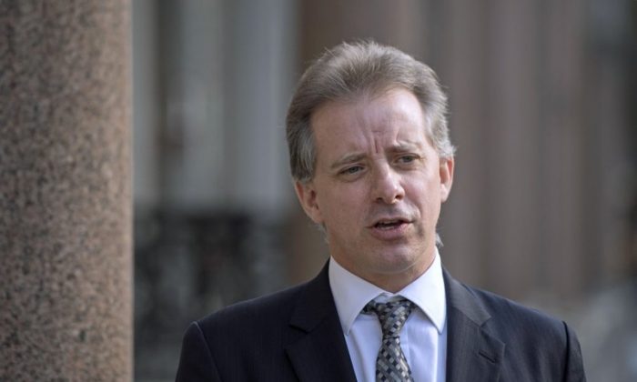 Former MI6 official Christopher Steele in this file photo. (AP Photo)