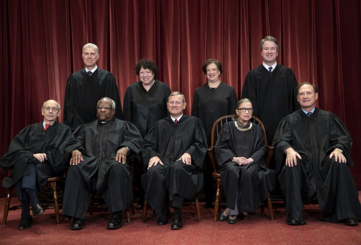 The justices of the U.S. Supreme Court