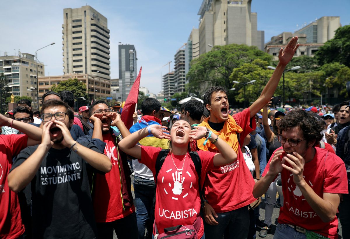 Venezuelas Juan Guaido march 6