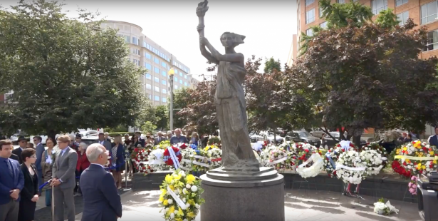 Wreath-laying ceremony