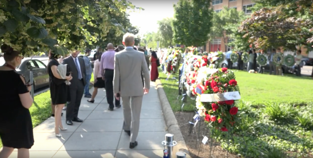 Wreath-laying ceremony