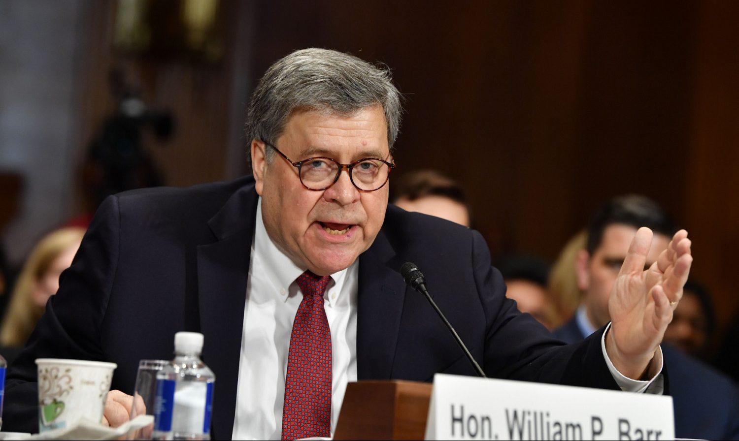 Attorney General William Barr testifies
