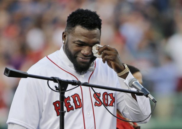 david ortiz takes first steps