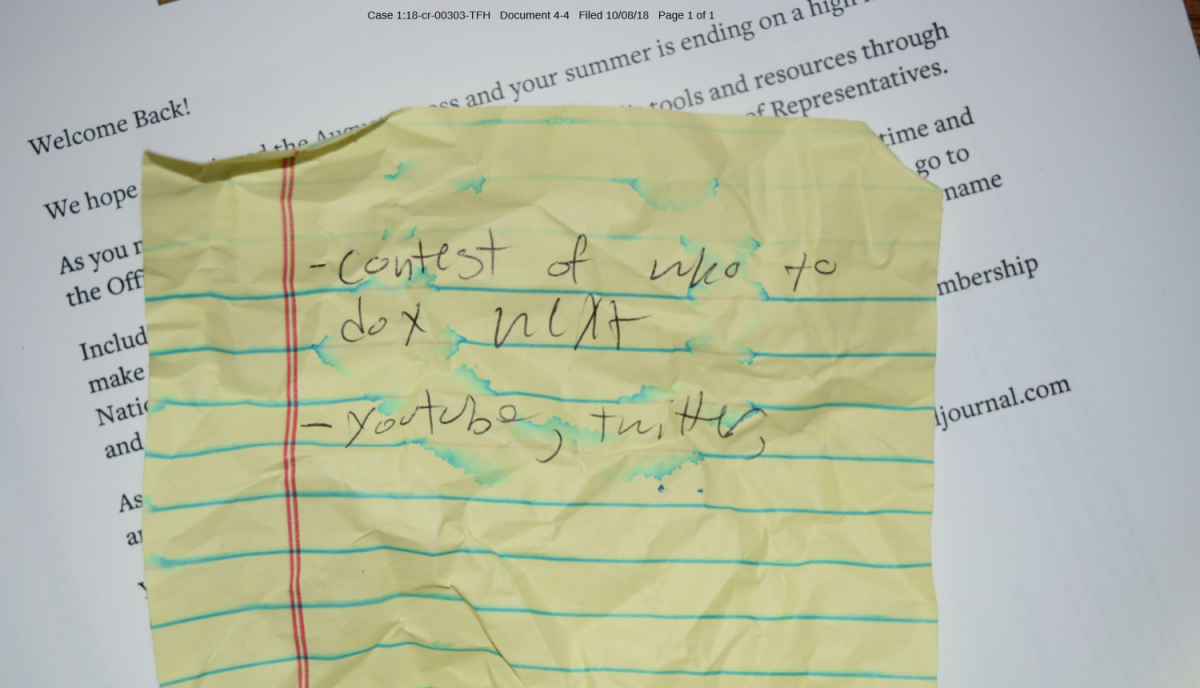 Note found in Jackson Cosko’s apartment