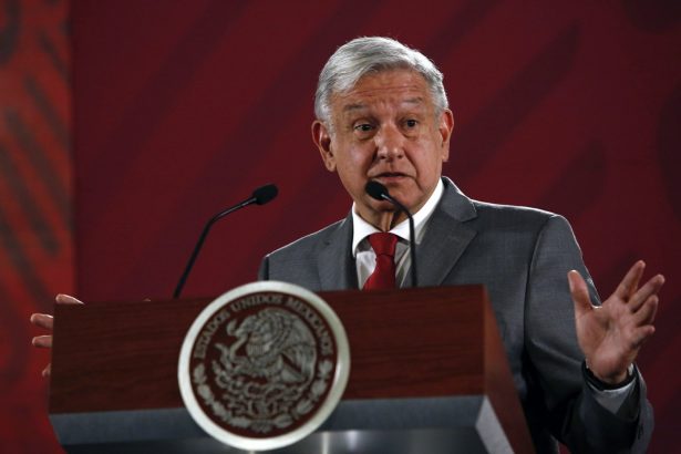 Mexico's President Andrés Manuel López Obrador says Mexico will not respond to U.S. President Donald Trump's threat of coercive tariffs