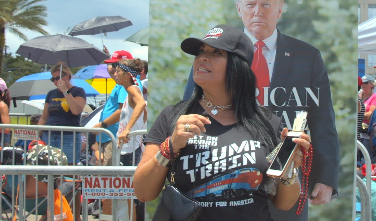 Victoria Perlaza, a real estate agent and Immigrant from Columbia told NTD that though many in her family don't talk about it, they are going to vote for Trump.