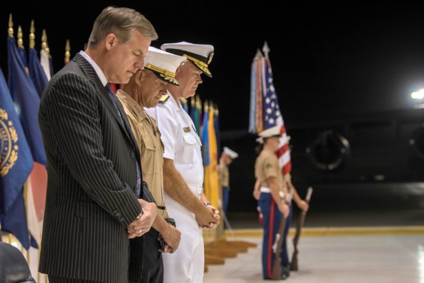 Dr. James Anderson and other service members