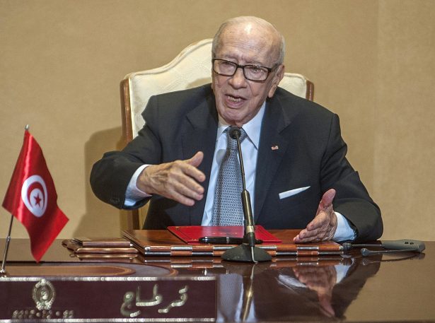 Tunisian President Beji Caid Essebsi