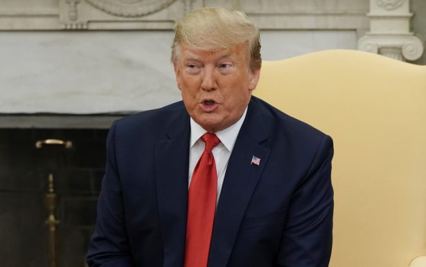 U.S. President Donald Trump speaks in the Oval Office at the White House on July 9, 2019. (Alex Wong/Getty Images)